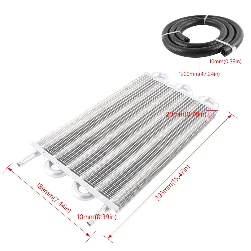 Kit de Refroidissement d'Huile Universel, 4 Nucle6 Nucle8 Nuclealuminum, pour Voiture, Transmission 