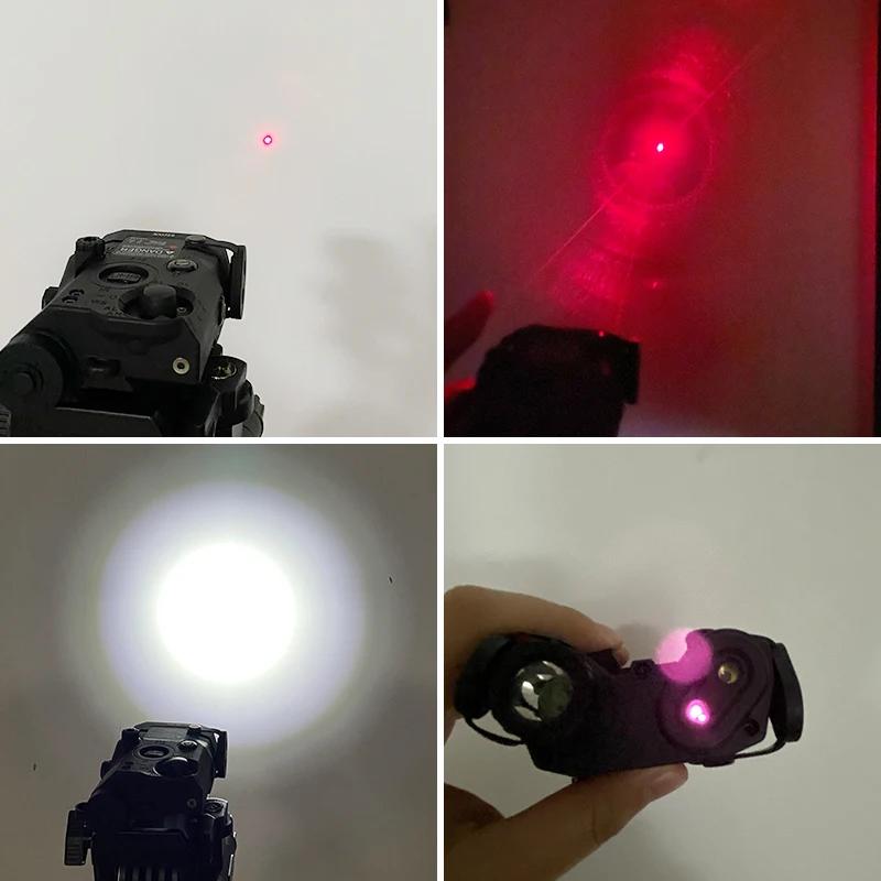 WADSN PEQ15 PEQ 15 vert point rouge indicateur Laser Surefir M300 M600 Airsoft lampe de poche arme l
