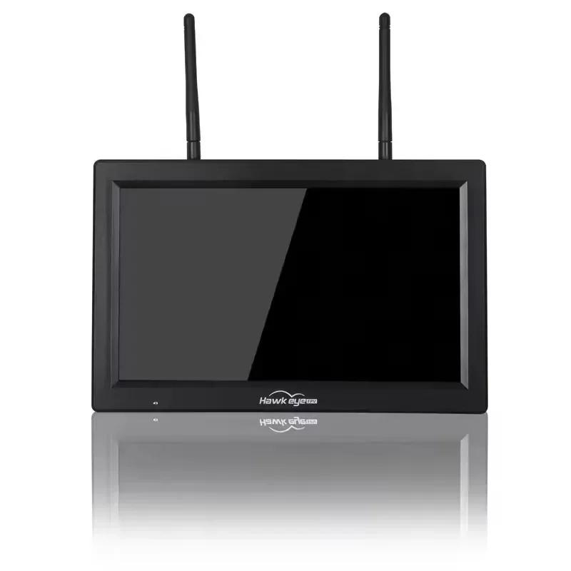 Moniteur FPV Hawkeye Little Pilot Captain X 10,2", double 5.8G RX/1000lux/DVR/HDMI, prise en charge 