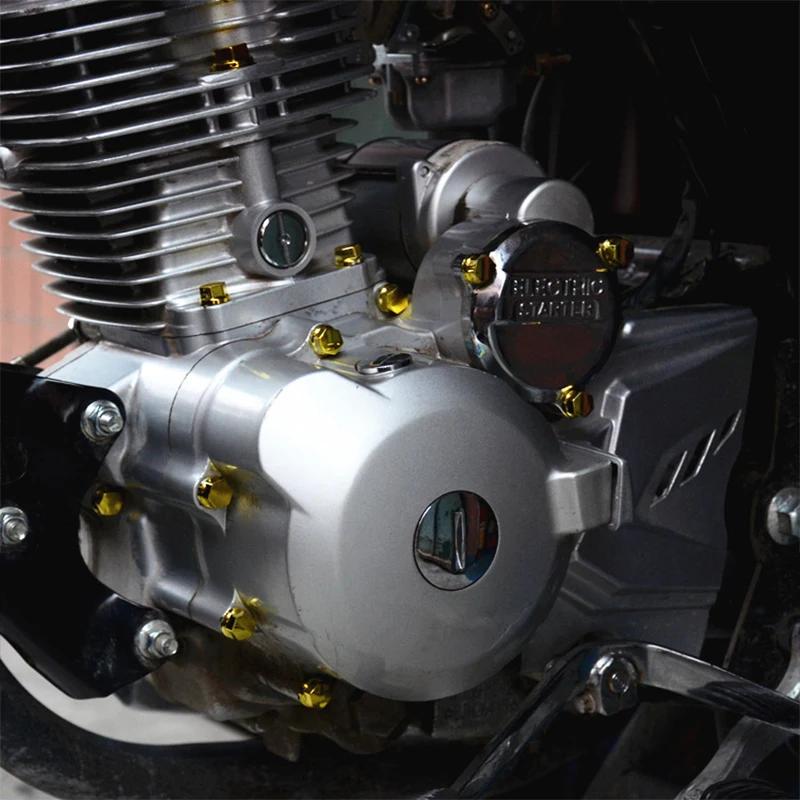 Couvercle d'écrou coloré pour moto, 30 pièces, Modification du bouchon à vis, décoration pour Scoote