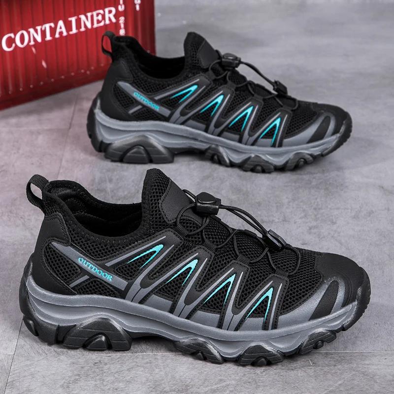 Chaussures de course homme 2025 absorbant les chocs - Plateforme confortable pour tennis et marche