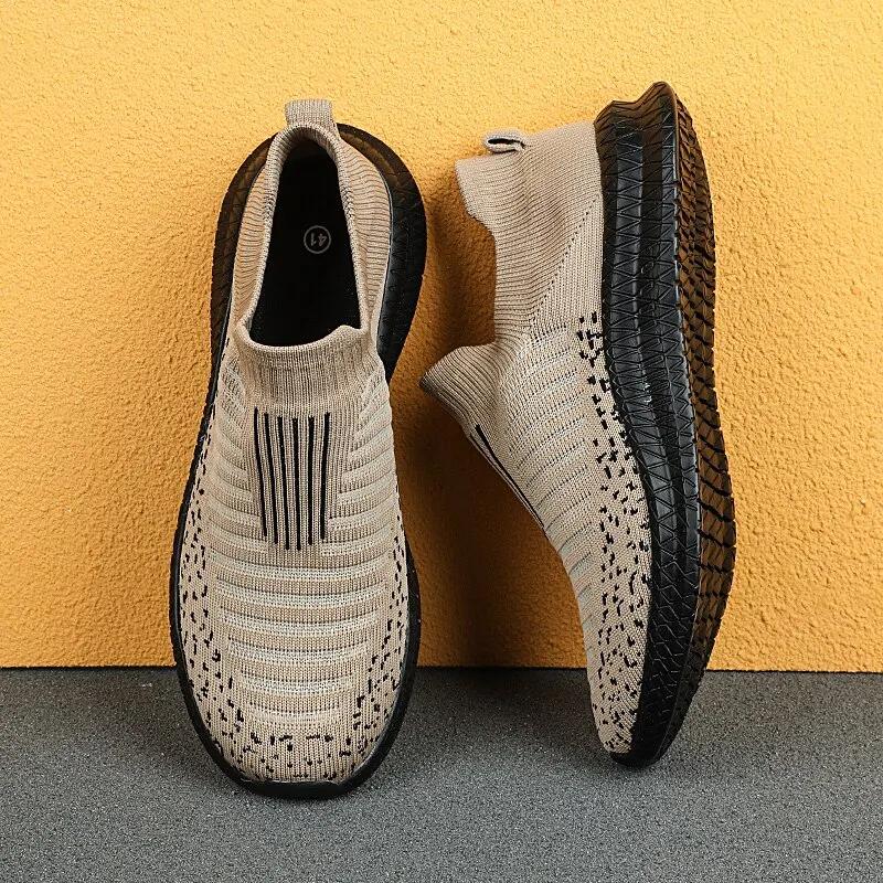 Chaussures pour hommes respirant hommes baskets chaussures de course confortables Tenis en plein air