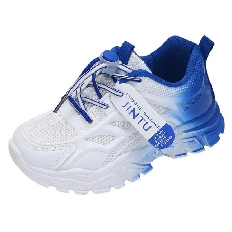 Chaussures de sport souples pour enfants, baskets de course en maille respirante, à la mode, pour ga