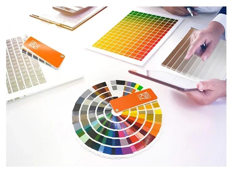 Carte de couleurs RAL originale allemande, standard international, nuancier Ral K7 pour peinture, 21