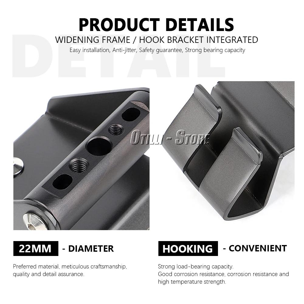 Support GPS pour téléphone portable, accessoires de moto, crochet de splendeur en un pour Honda Forz