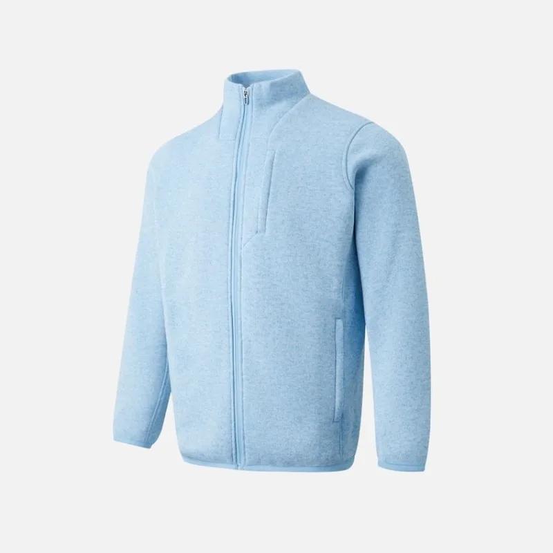 Veste tricotée pour homme, automne-hiver 2026, pour cyclisme, sports, pêche, randonnée, avec doublur