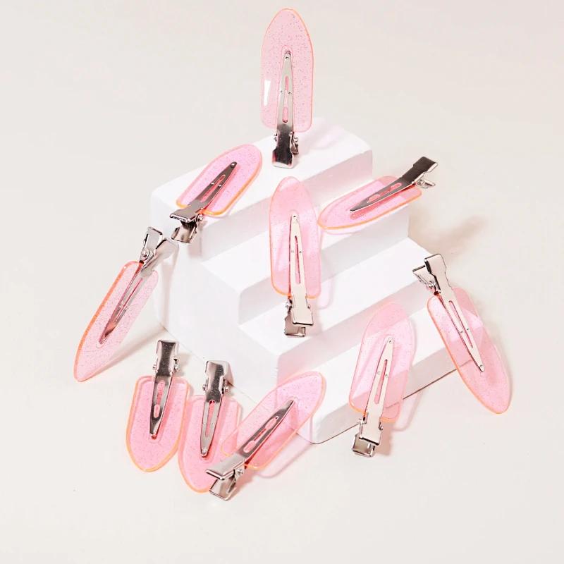 Pinces à cheveux transparentes sans couture pour filles, 10 à 50 pièces, accessoires de maquillage p