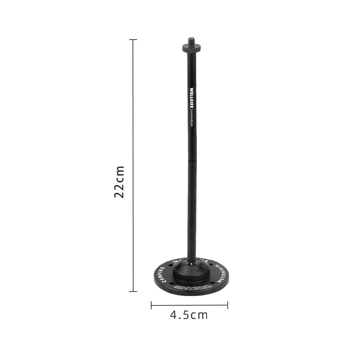 Support de lumières de Camping pliable et détachable, Support de lanterne en aluminium pour Goalzero