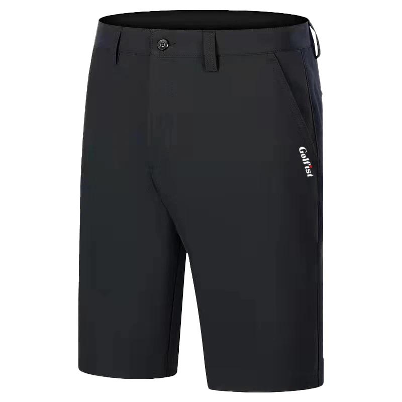 Short de golf homme été confortable respirant - Pantalon décontracté coton vêtement sportif