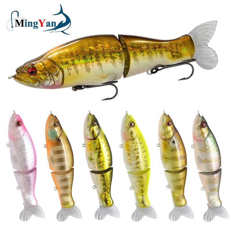1 pièces 135mm 28g appât articulé Shad planeur Swimbait leurres de pêche corps dur coulant lent arti