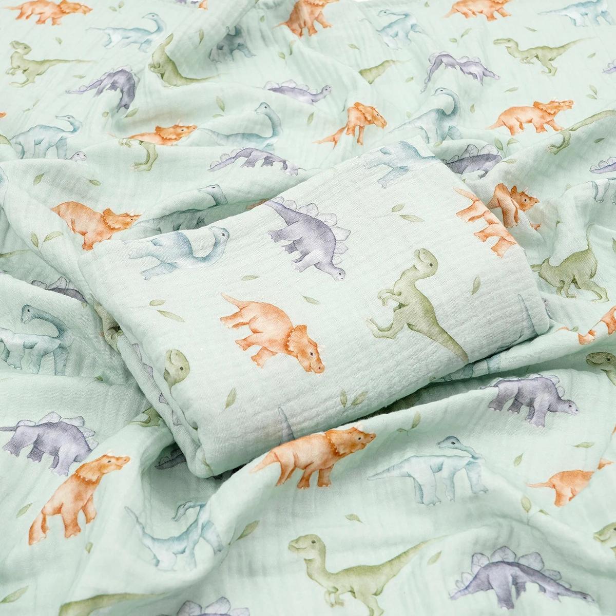 Kangobaby # Ma vie douce #   Couverture en mousseline 100% coton pour bébé, serviette de bain pour b