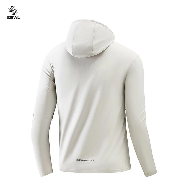 SBWL sweat à capuche respirant à manches longues pour hommes/femmes de haute qualité pour sports et