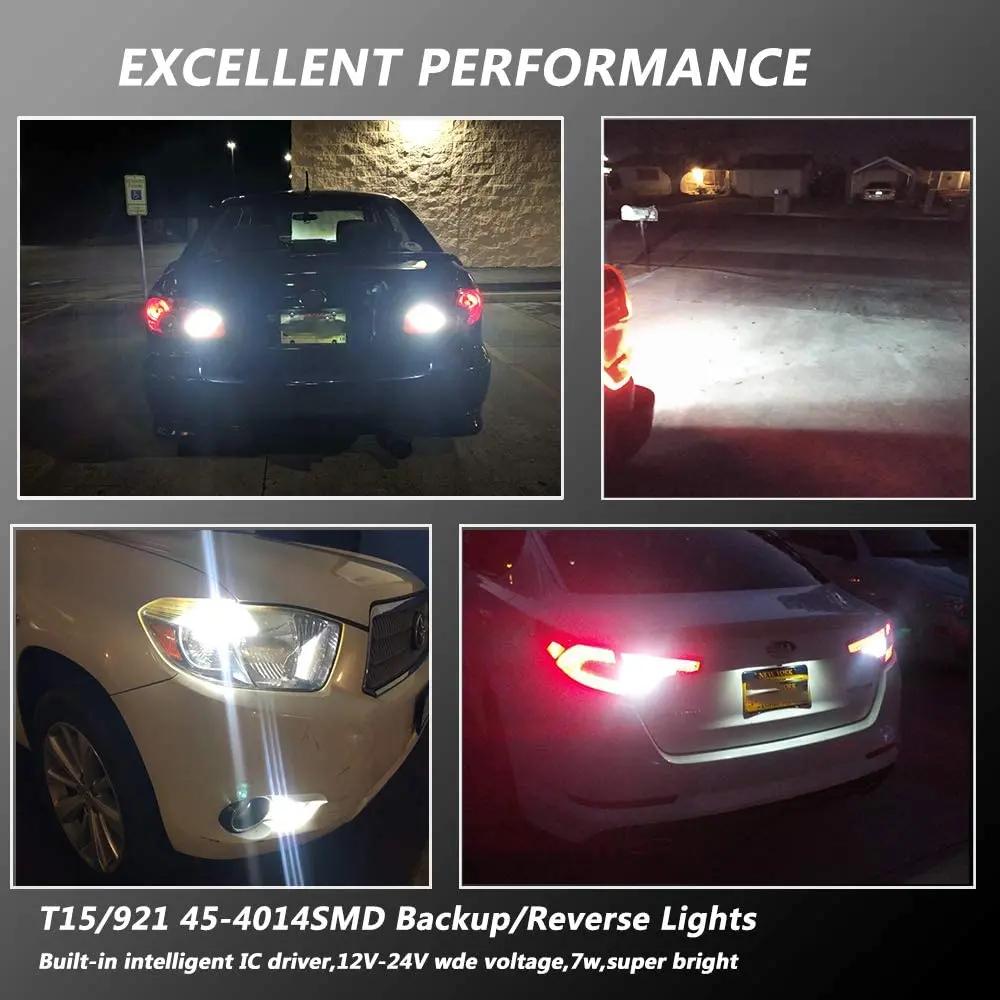 2/20 pièces W5W T10 ampoule LED Canbus 5730 8SMD 12V 6000K 194 168 LED carte intérieure de voiture d
