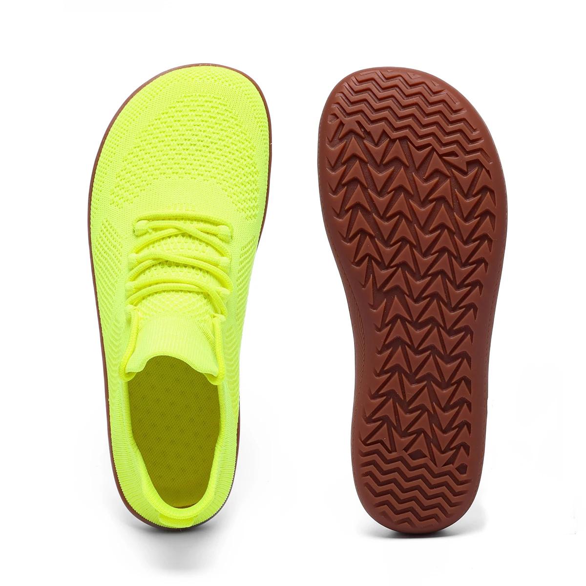 Chaussures pieds nus minimalistes unisexes, légères et respirantes, semelles zéro, chaussures de cou