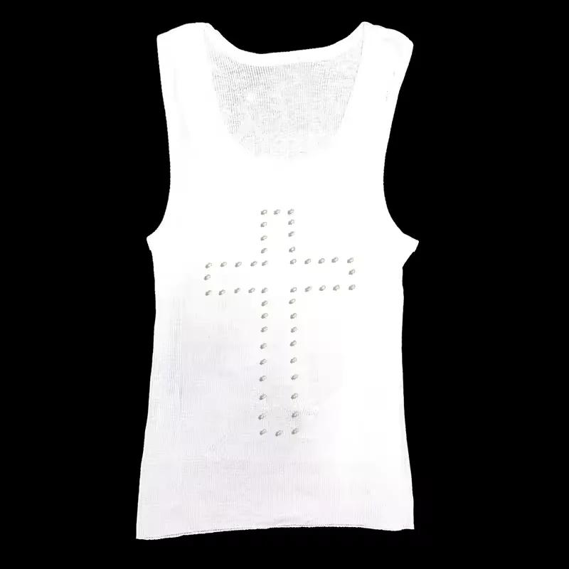 Femme vêtements Vintage femmes 2000s Y2k hauts Corset Emo été esthétique femmes Blouses Harajuku ave
