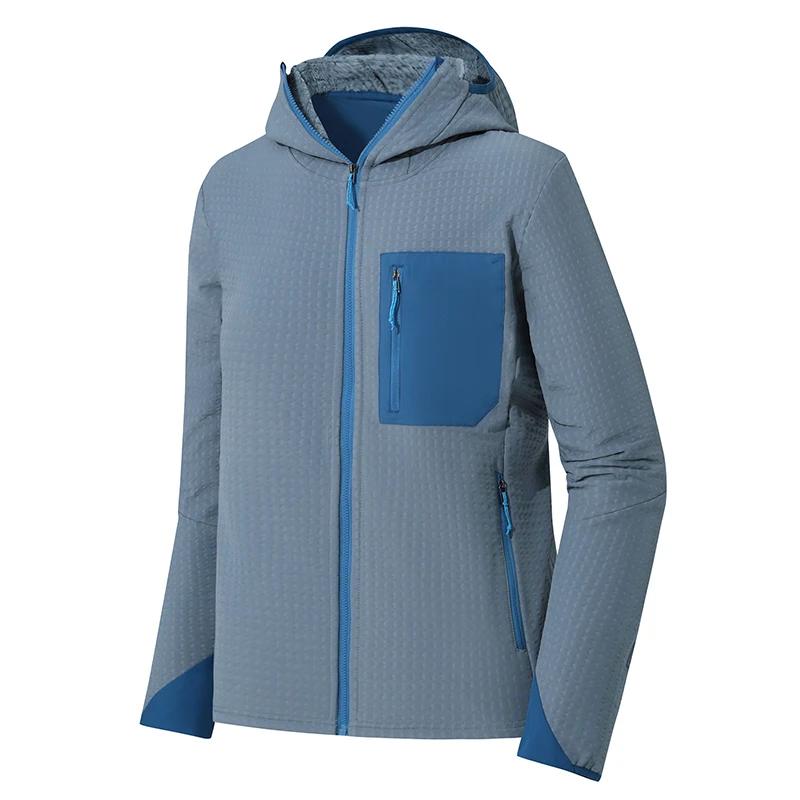 Veste de randonnée et d'alpinisme épaisse, chaude et résistante au froid pour l'automne et l'hiver, 