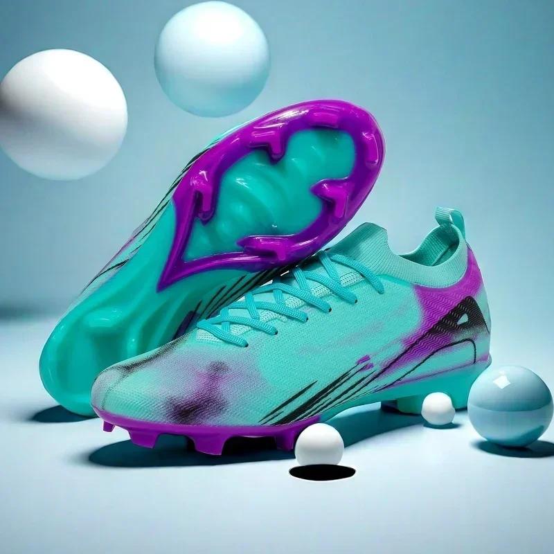 Nouveaux hommes bottes de Football crampons Football en plein air FG ultraléger Match chaussures de 
