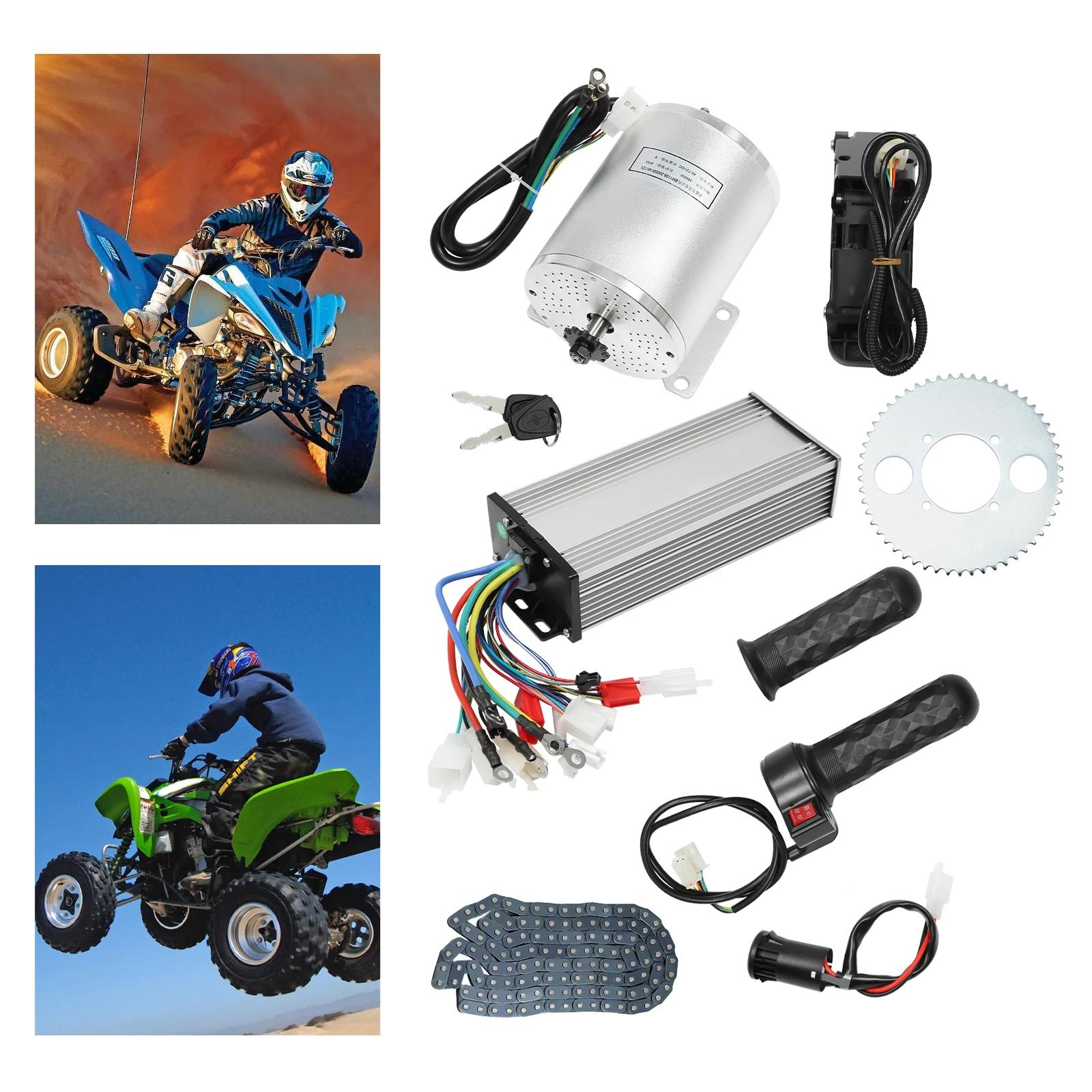 Kit de moteur sans balais avec contrôleur et accélérateur pour scooter électrique, conversion de piè