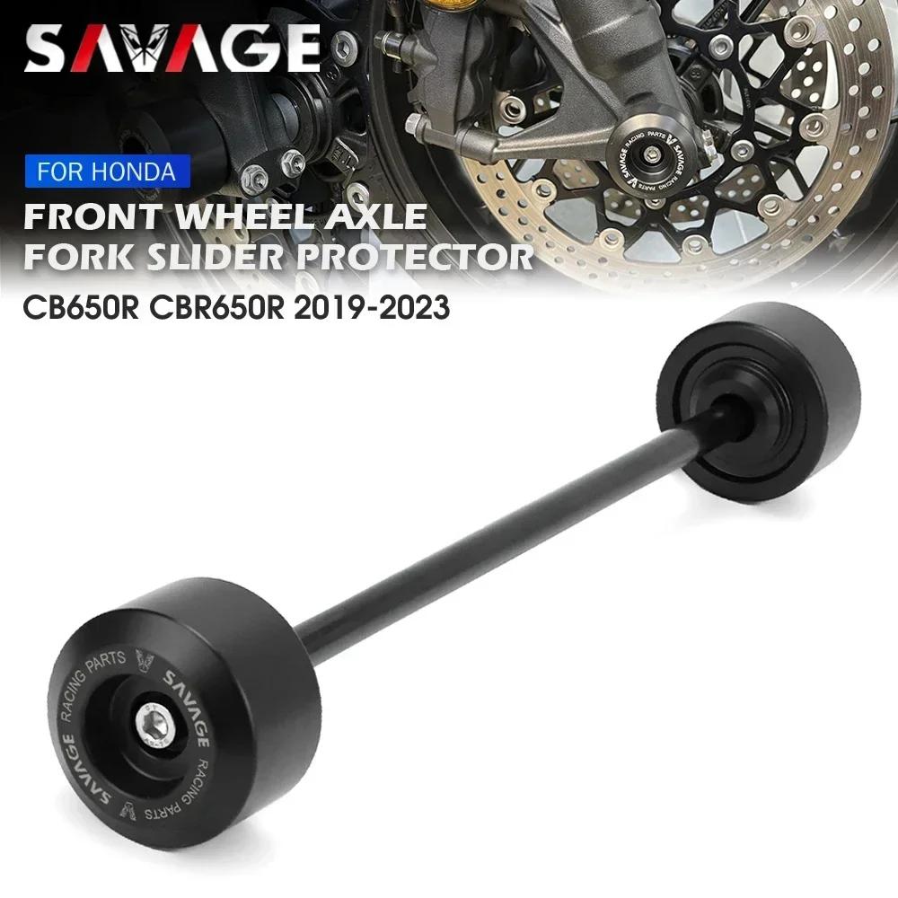 Pour HONDA CB650R CBR650R essieu avant fourche Crash curseur CB 650R 1000R CBR 1000RR moto essieu ro