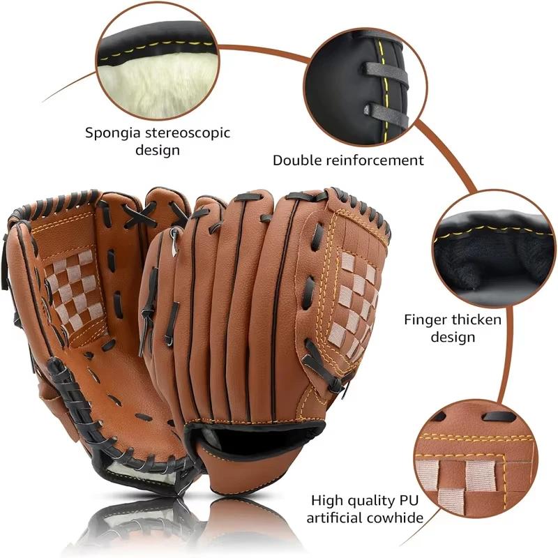 Gant de Baseball de Sport en plein air, équipement d'entraînement de Softball, taille 9.5/10.5/11.5/