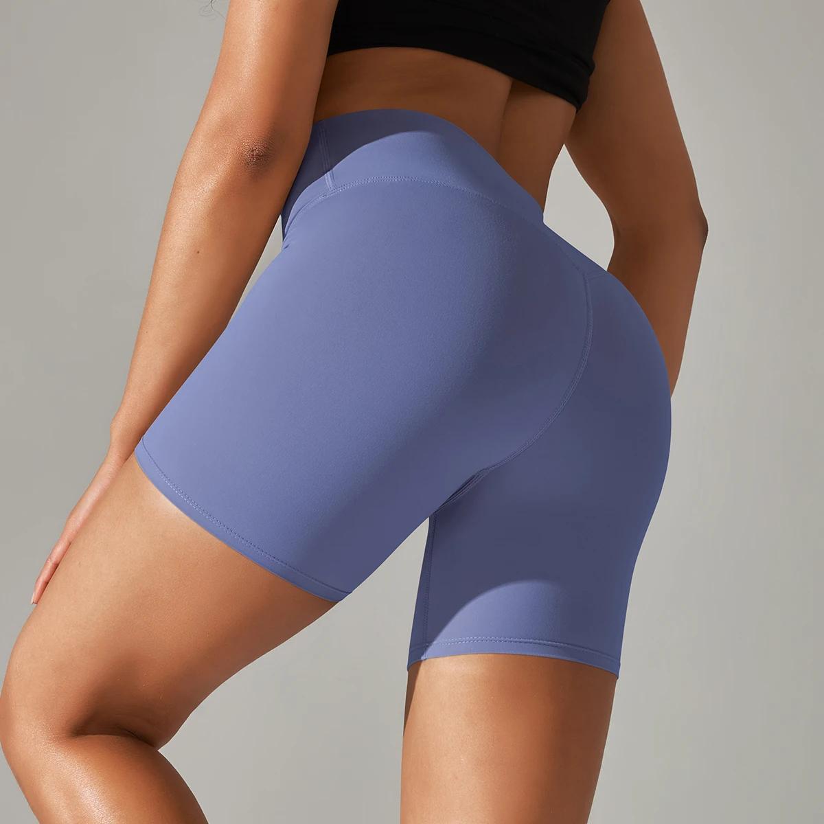 Short de sport court pour femmes, Legging de Yoga, résistant aux squats, taille haute, serré, séchag