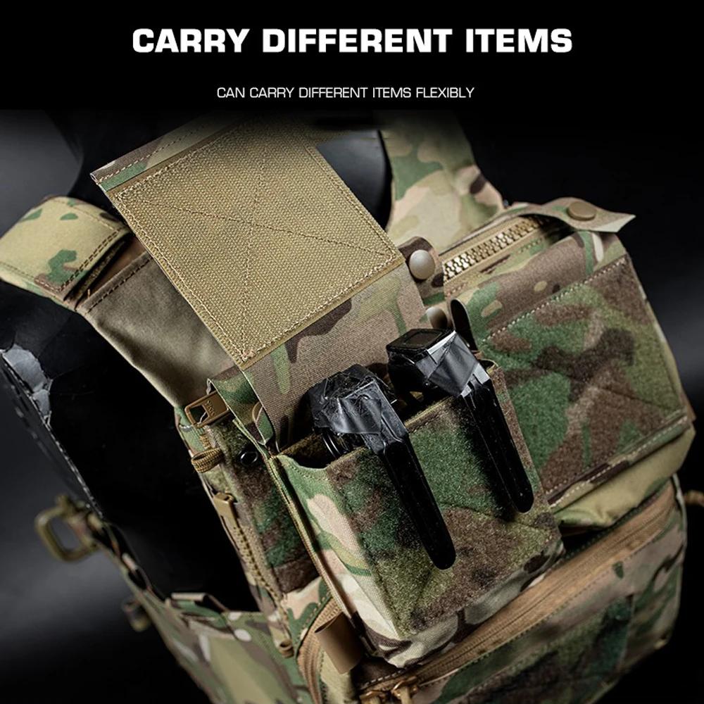 Plaque de sac à dos DulPanel avancée, poudres Electrolux, sac de chasse, glaçure Airsoft, accessoire