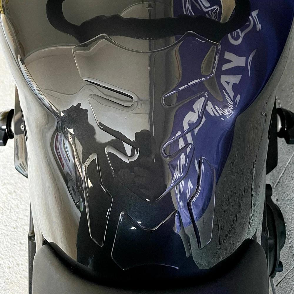 Couvercle de Protection universel transparent en résine 3D pour réservoir de gaz de moto