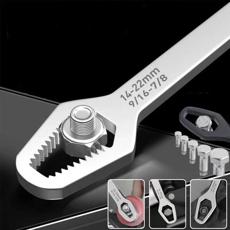Clé Torx universelle 8-22mm, auto-serrant, lunettes réglables, planche de clé Torx à Double tête, ou
