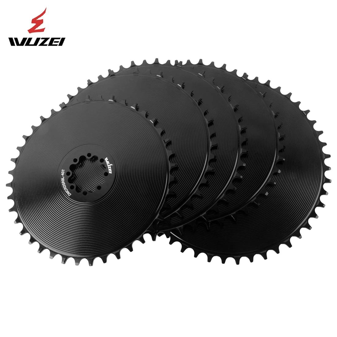 WUZEI plateau de vélo de route 8 boulons roue à chaîne large étroite vélo 40 42 44 46 48 50 52 54 56