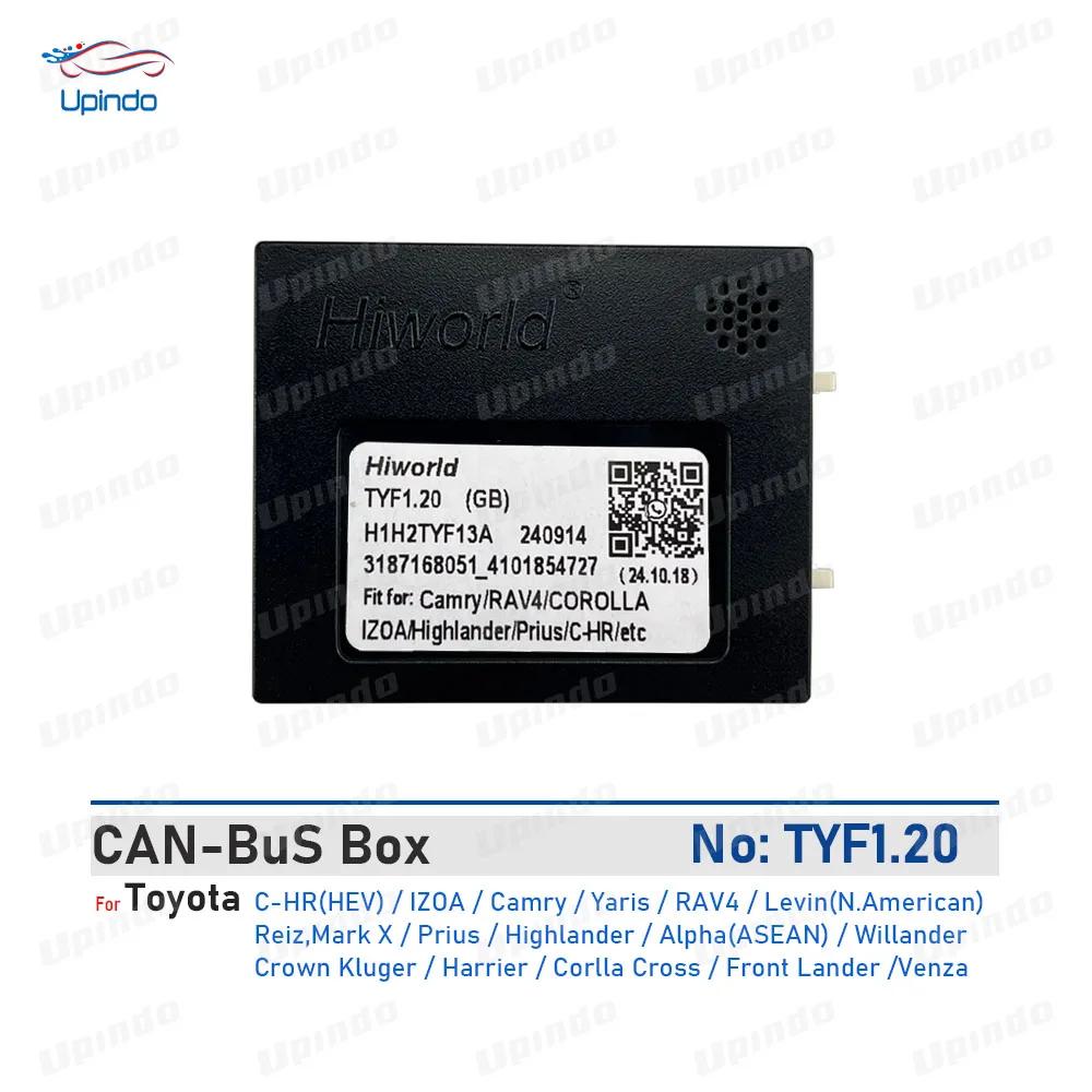 Adaptateur de décodeur de voiture Android Radio LilBus pour Toyota CorTrustYadditif Reiz IZOA Prius 