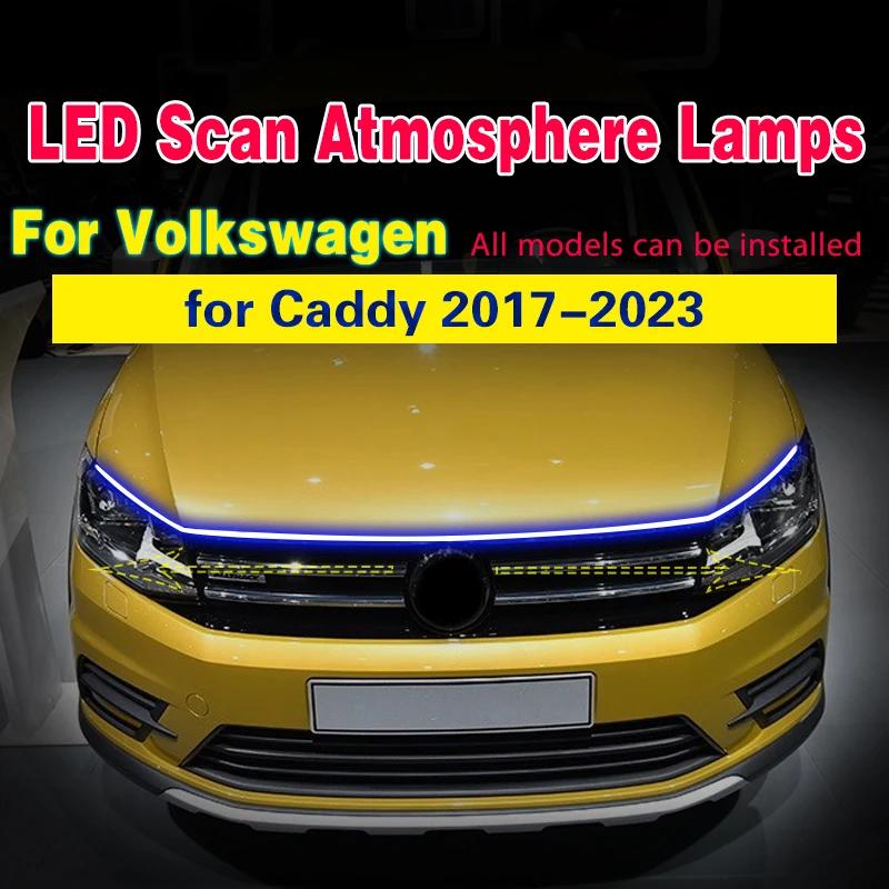 Feu antibrouillard avant de voiture, étanche, Flexible, avec balayage de démarrage, lampe LED univer