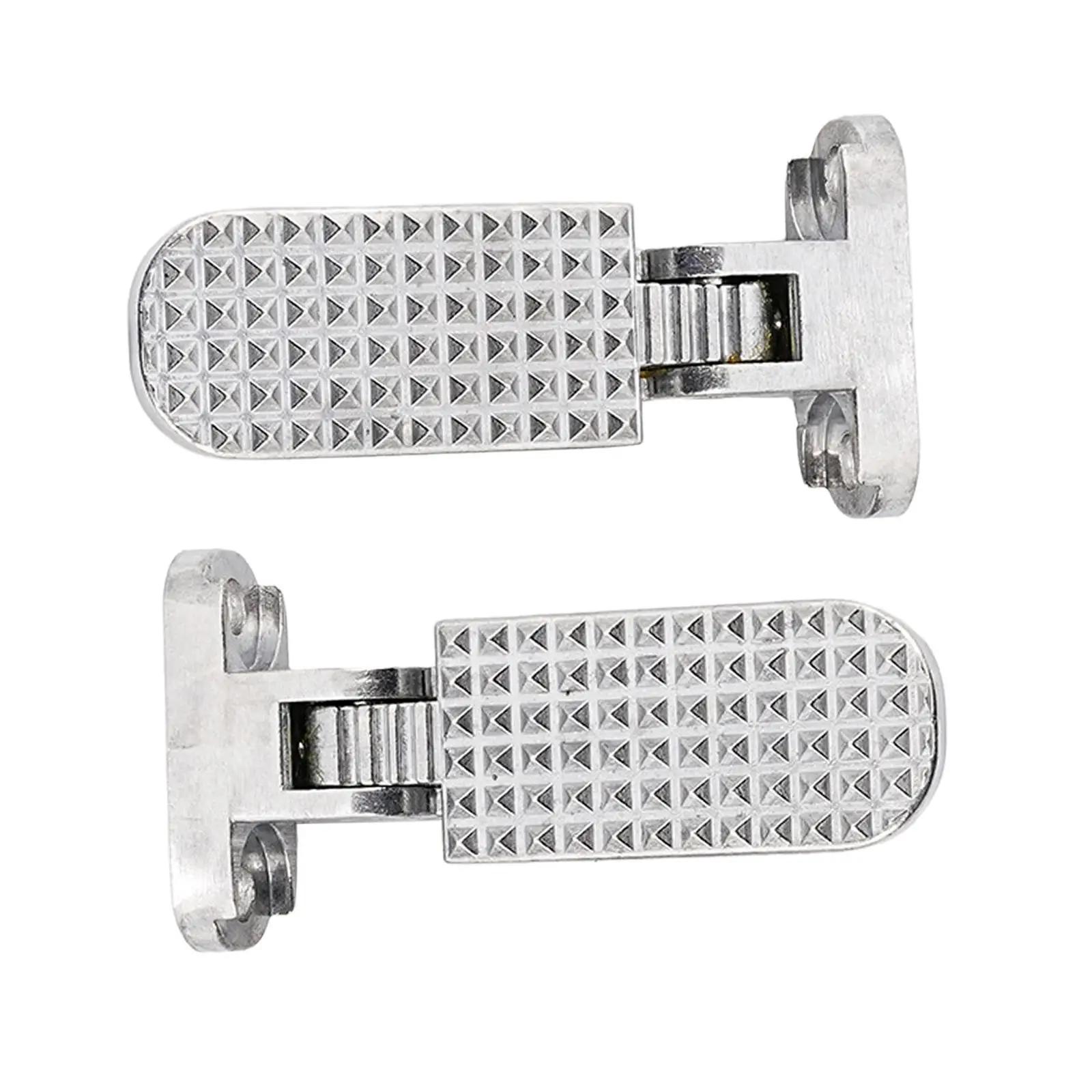 2 pédales arrière de vélo électrique, pied de lit pliable, accessoires de cyclisme, Extension large,