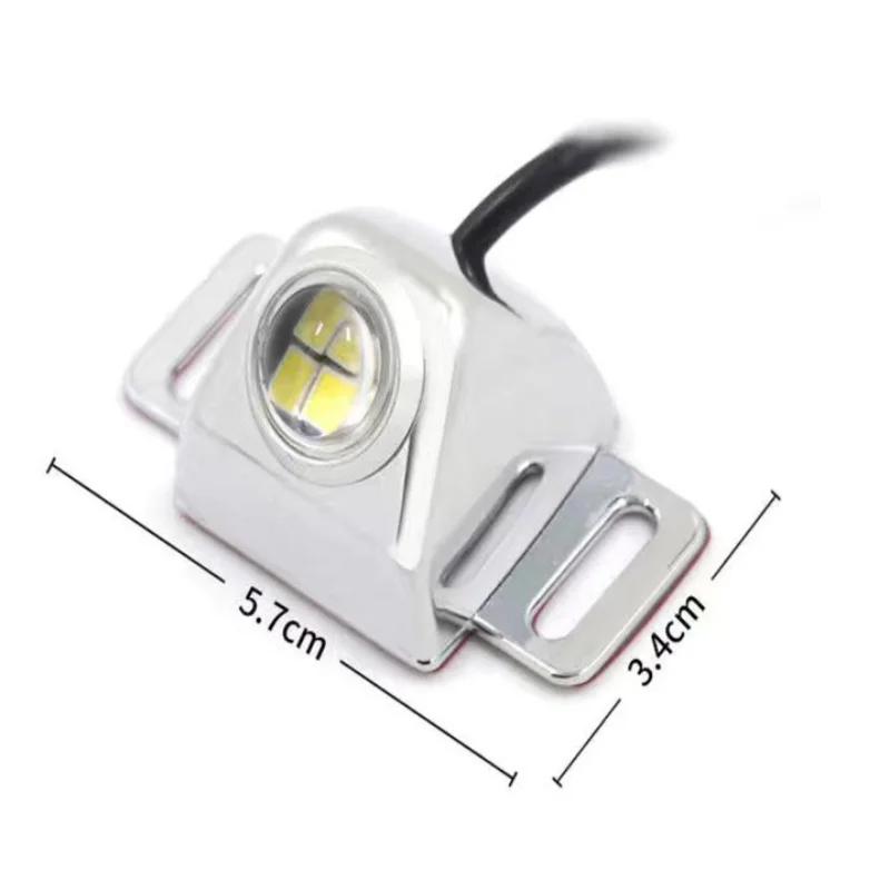 Feu de recul pour voiture 12-24V, lampe d'avertissement clignotante haute luminosité, feu arrière po