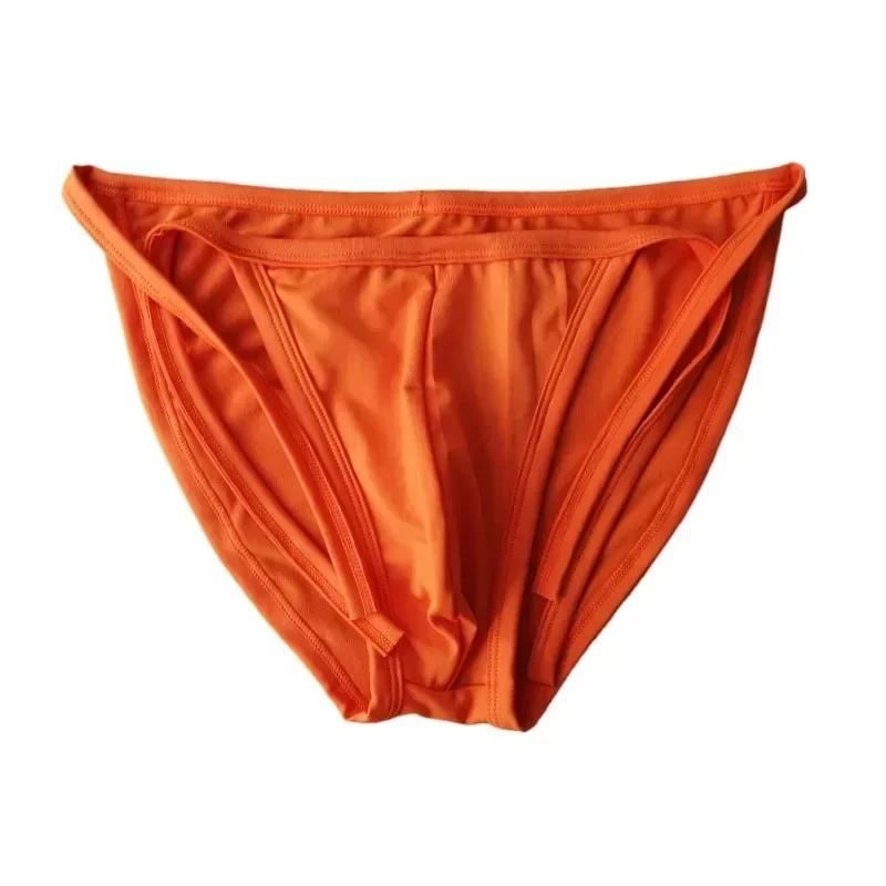 Maillot de bain taille basse pour homme, string bikini sexy, culotte de plage, sous-vêtement de surf