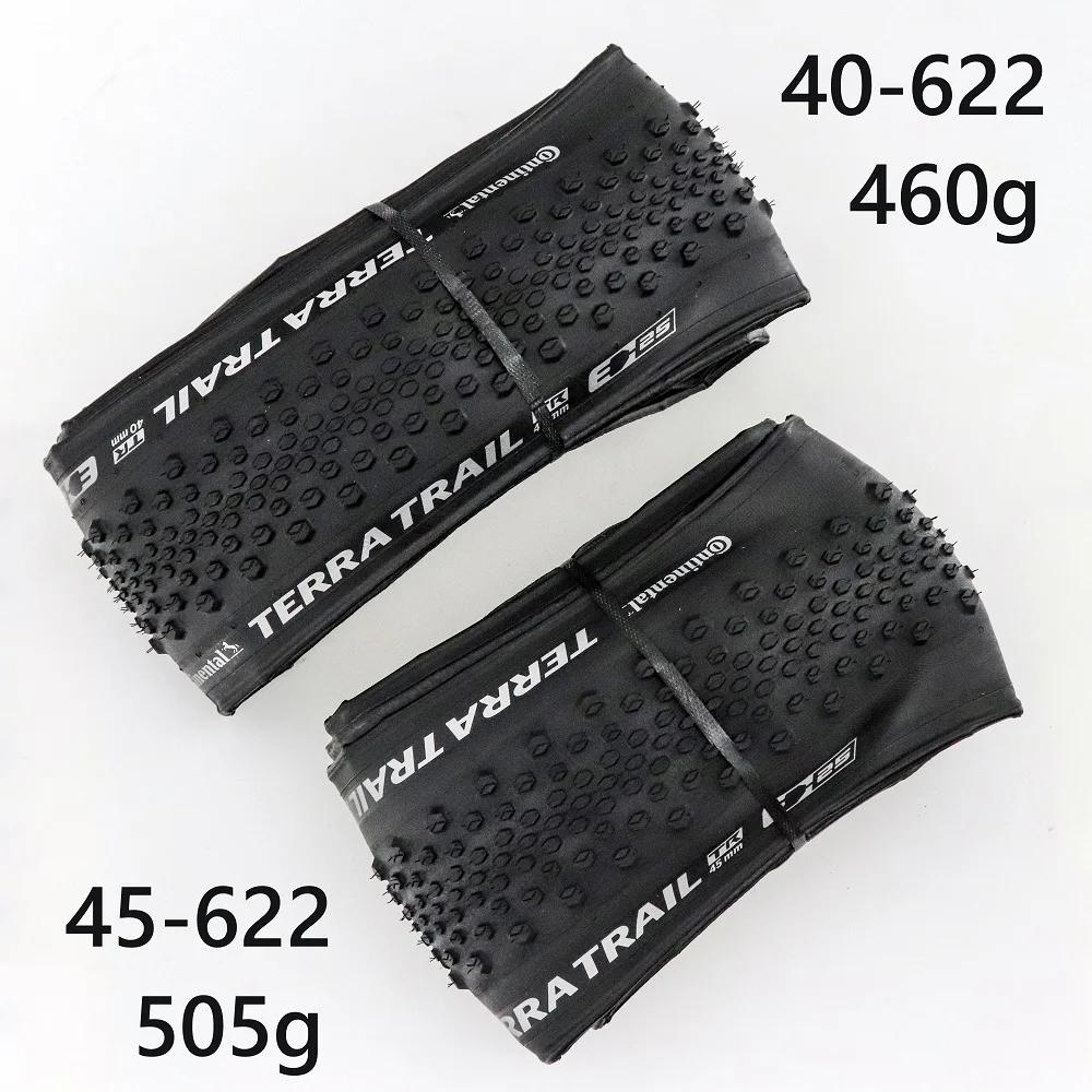 Pneu Continental Terra Trail ProTection 700x35c prêt Tubeless pour vélo gravel et cyclocross