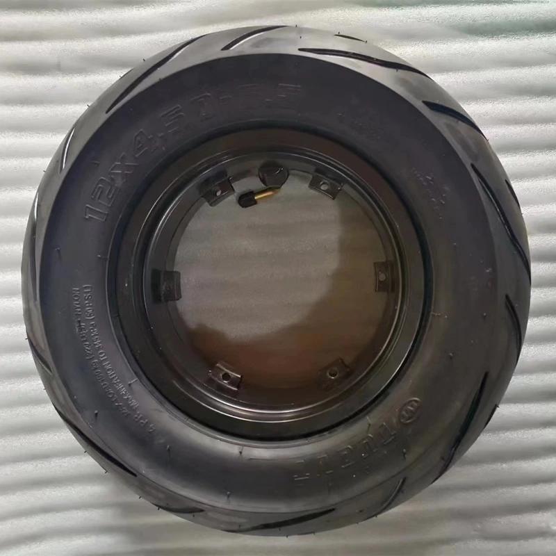 Obarter D5 scooter électrique tout-terrain tubeless avec tube extérieur 12 pouces pour scooter élect