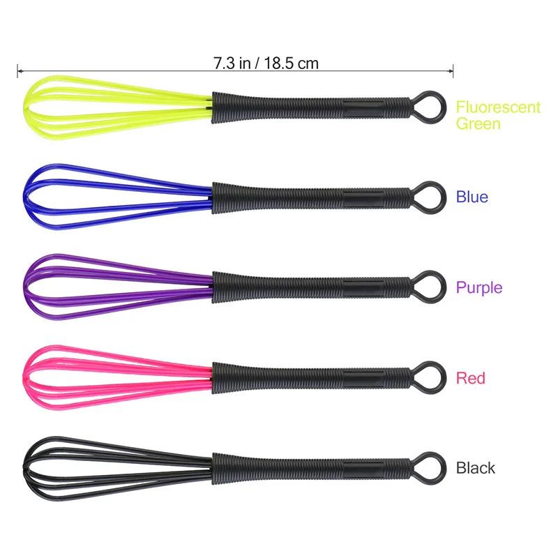 Crème de coiffure en plastique, mélange de couleurs de cheveux, tige d'agitateur, brosse de teinture