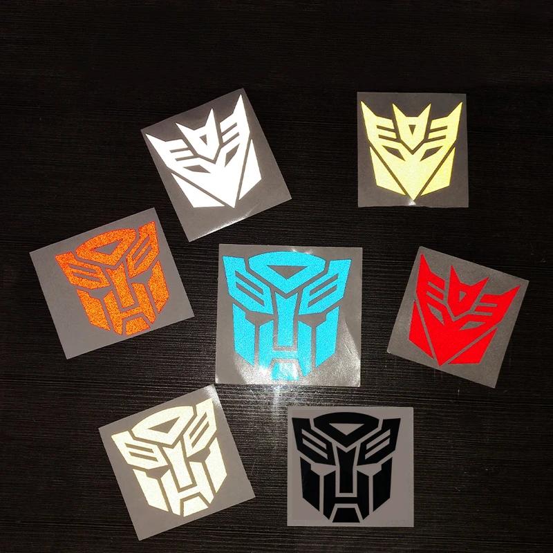 Autobot Logo Decepticon décoration Motocross autocollants pour Moto casque corps réservoir de carbur