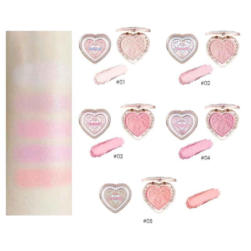 Ensemble de maquillage Flower Knows Bunny Garden - Boîte de cosmétiques vegan sans cruauté avec blus