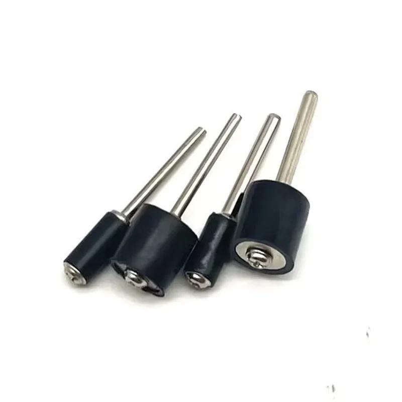 Mandrin en caoutchouc pour tambour, accessoires Dremel, tige à tige de 2.35mm 3.175mm pour ponceuse,