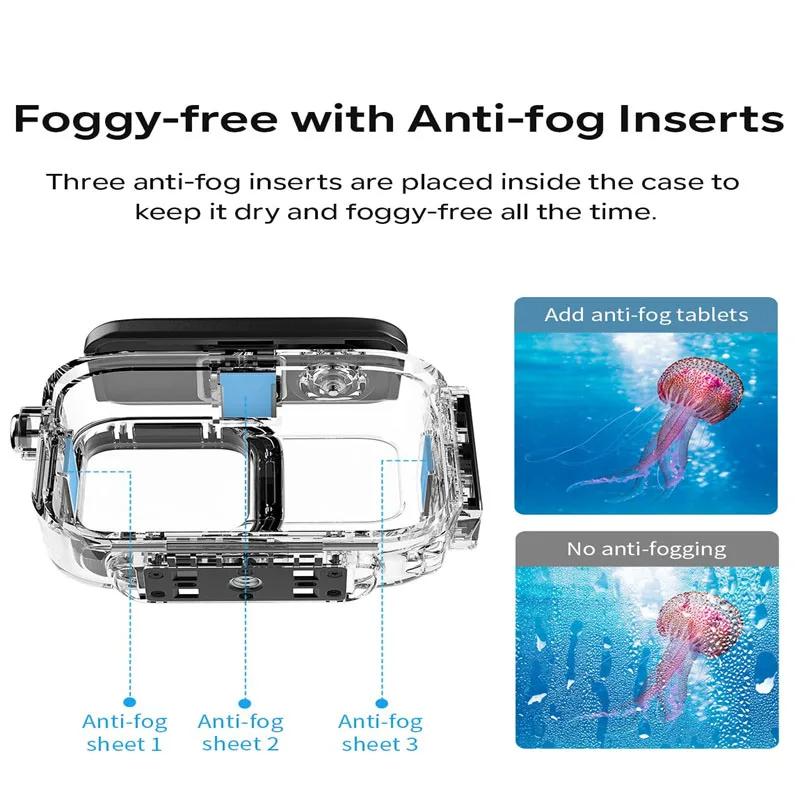 Boîtier étanche pour plongée à 60M, coque de protection pour Insta360 Ace Pro 2/Pro, accessoire pour