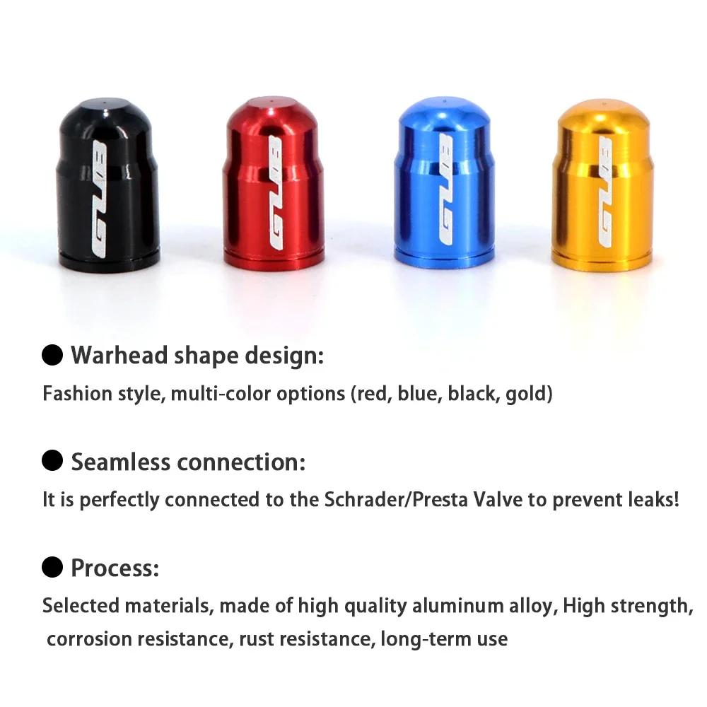Capuchons de valve de pneu de vélo en aluminium, ultralégers, pour vélo de route et de montagne, pro