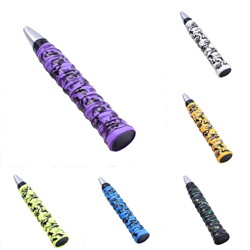 Bande antidérapante pour raquette absorbante, poignée pour Tennis, Badminton, emballage de Camouflag