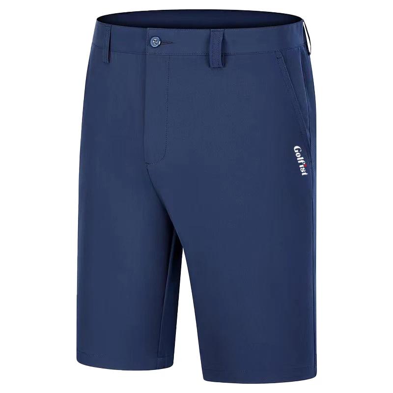 Short de golf homme été confortable respirant - Pantalon décontracté coton vêtement sportif