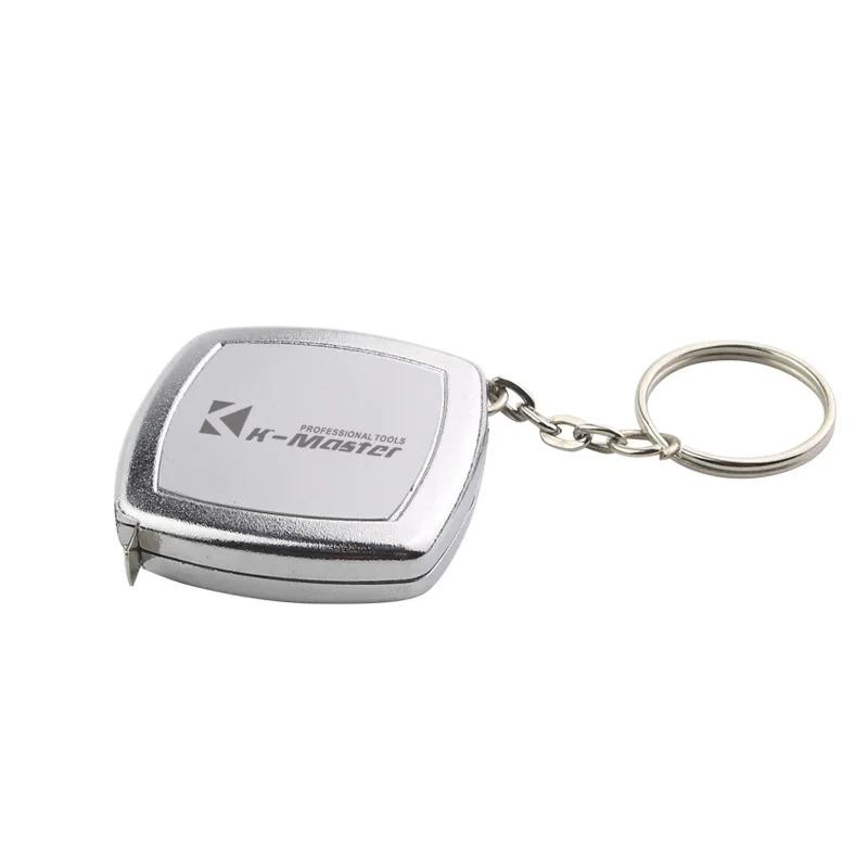 2 mètres petit ruban à mesurer porte-clés petit ruban à mesurer en acier Mini poche Portable Compact