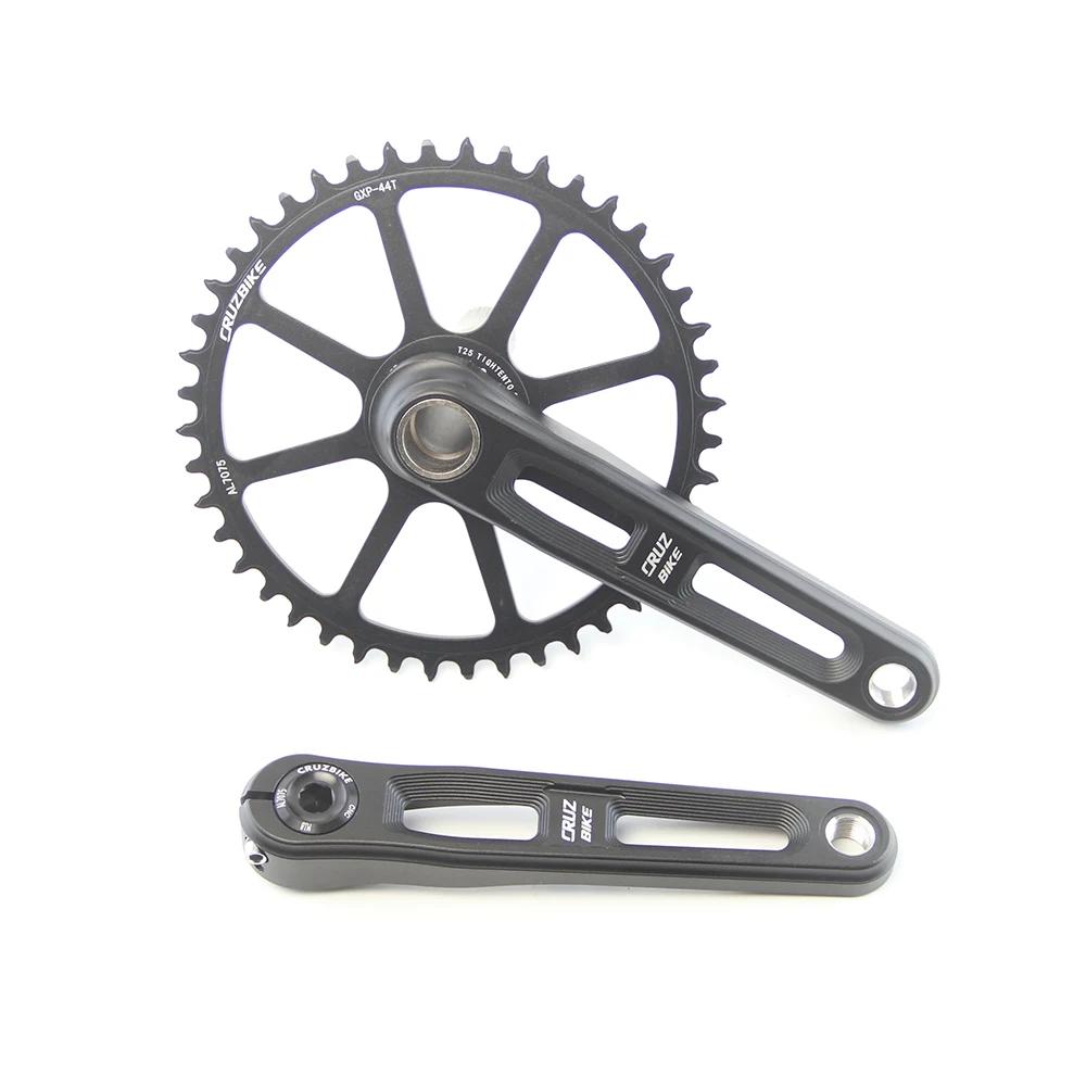 CRMERCEDES-Pédalier de vélo pliant ultraléger, 155/160/165/170/175mm, module creux, manivelle en all