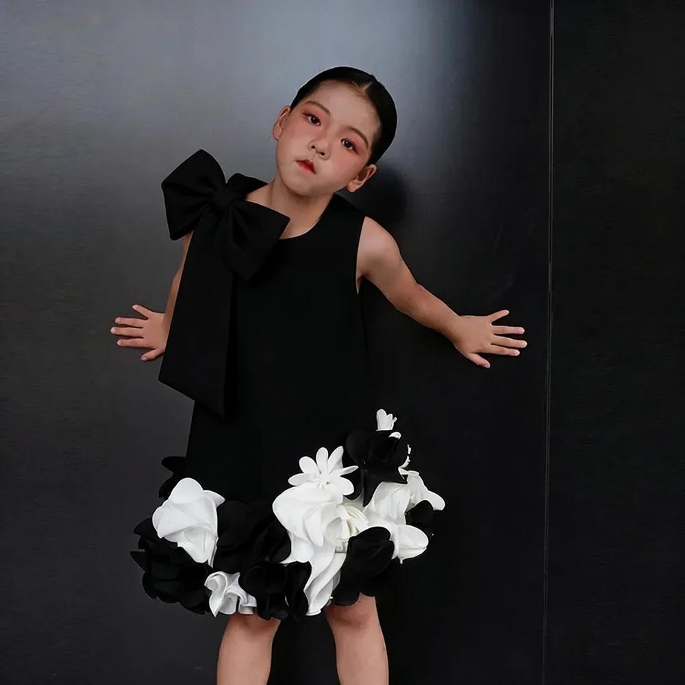 Robe de soirée pour bébé fille, tenue de cérémonie pour enfants, costume de princesse pour le premie