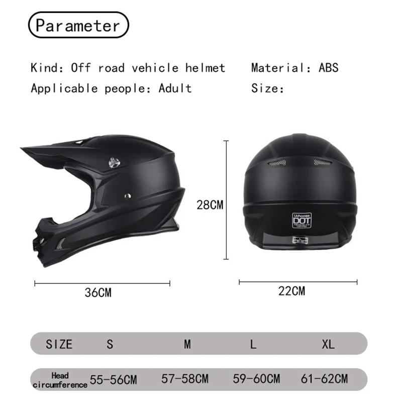 Casques DOT Motocross Kask Cross descente Soporte Casco casque hors route course classique moto Orig