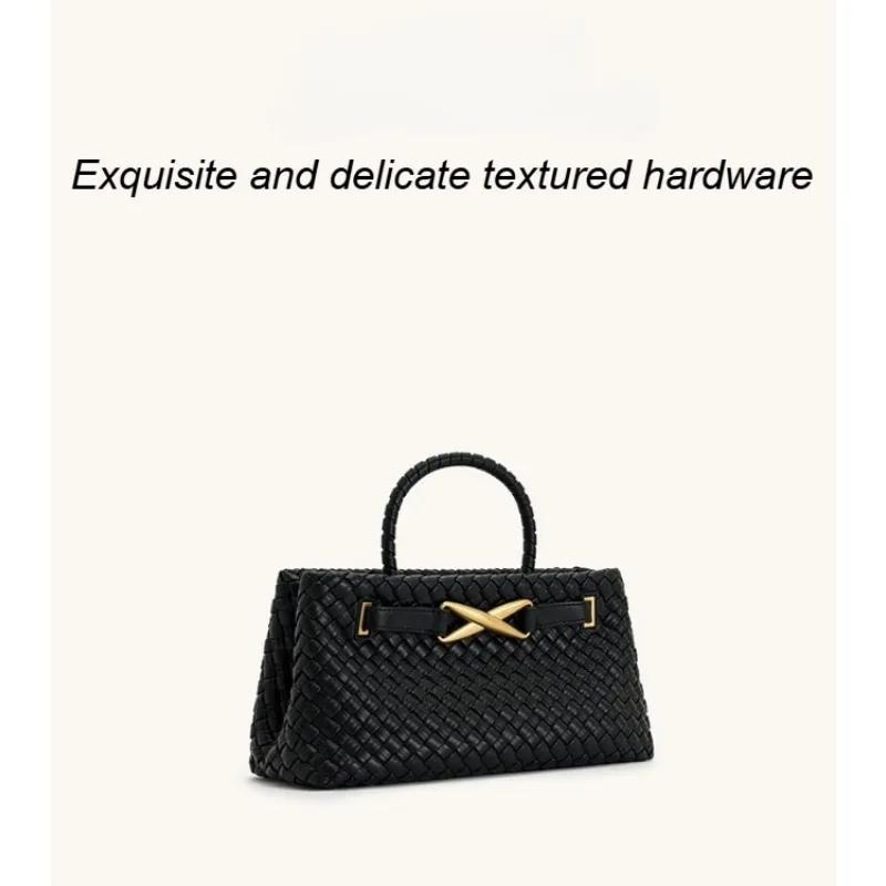 Sac à main tissé à la main de style luxe léger JW PEI, élégant et polyvalent, pochette populaire pou
