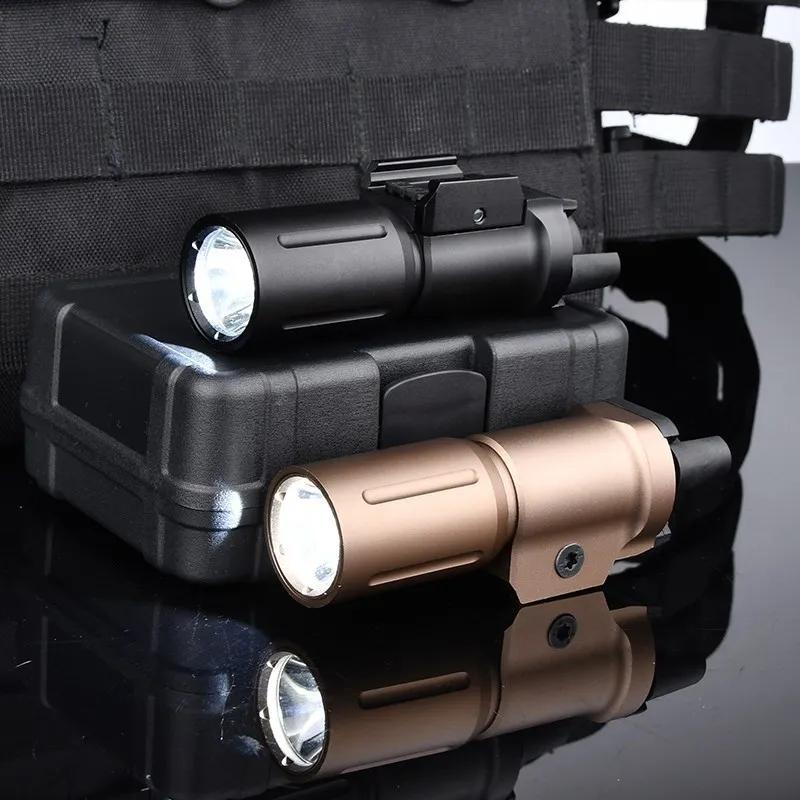 Lampe torche tactique Airsoft PLH-V2 PL--350 pour pistolet de chasse, 1000 Lumens, lumière LED haute